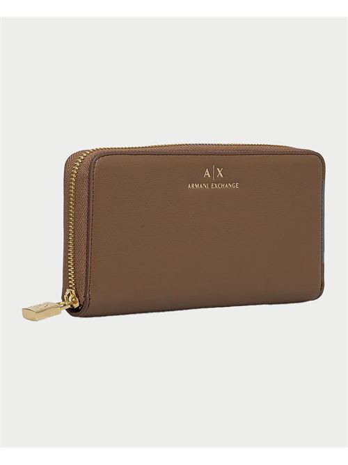 Portefeuille femme Armani Exchange avec logo sur le devant ARMANI EXCHANGE | 948068-4F77914949